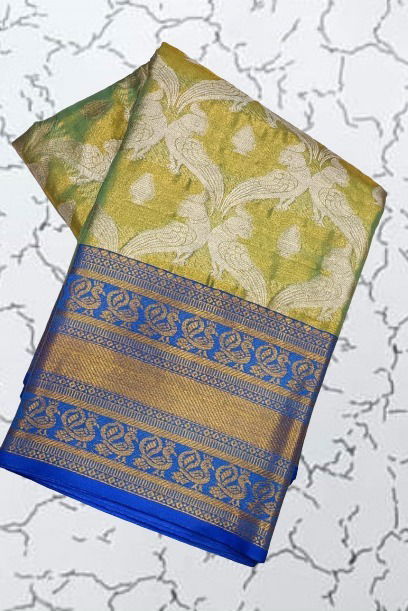 Ritika Soft Tissue Kanjivaram Silk wedding Saree Catalog